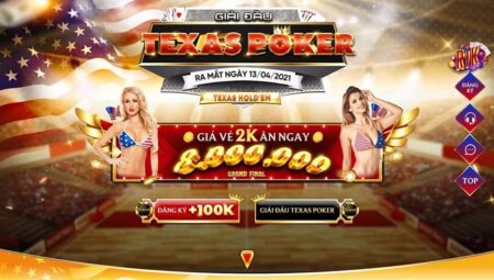 RIKVIP – Texas Poker Tournament – Sân chơi đẳng cấp